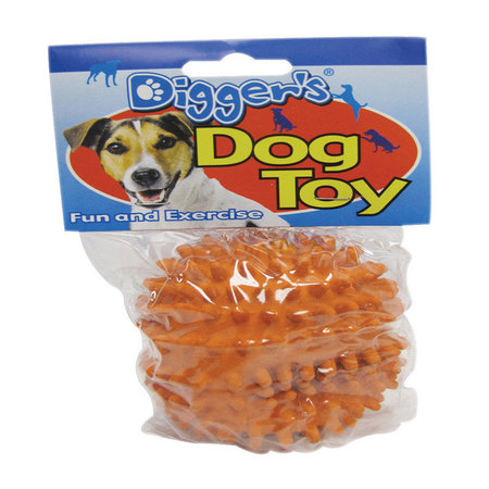 DIGGERS Dog Toy Spiked Ball 52534